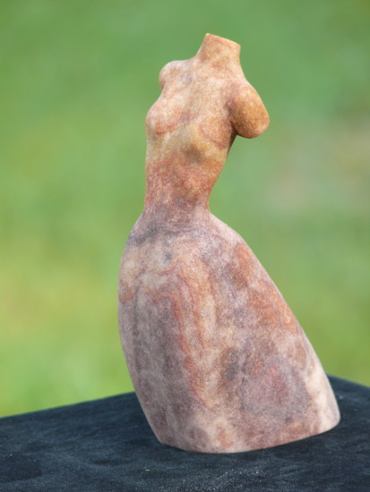 Kleiner Torso Chinesischer Sandstein - 14 cm - 2008