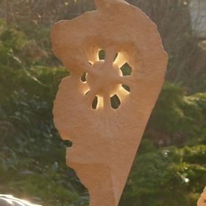 "Organic" Baumberger Sandstein, ca. 50 cm