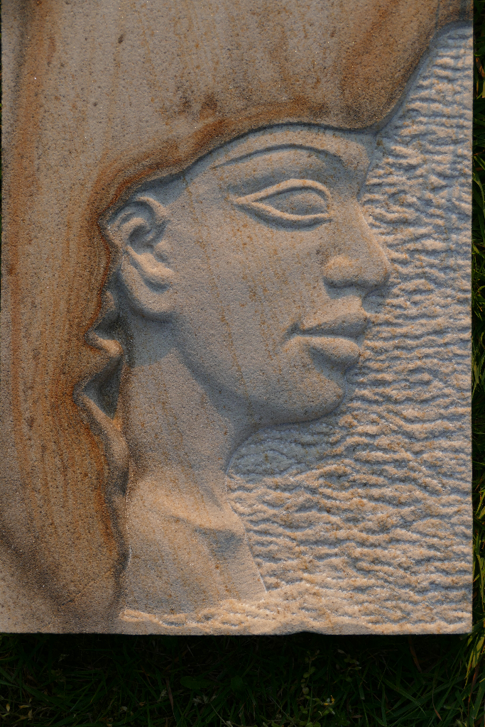 Relief Portrait, Bentheimer Sandstein